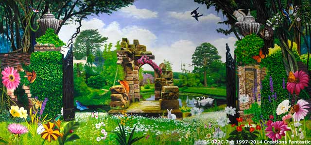 Backdrop GS022C-7 The Secret Garden C