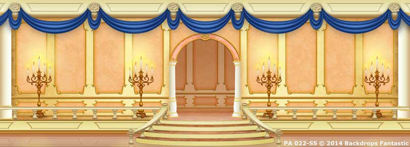 Backdrop PA 022-SS Princess Ballroom 1